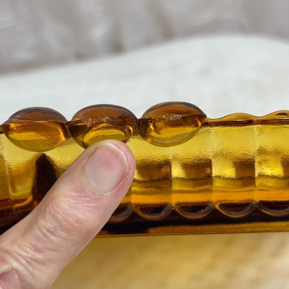 Vintage Indiana Glass 5 Part Relish Tray